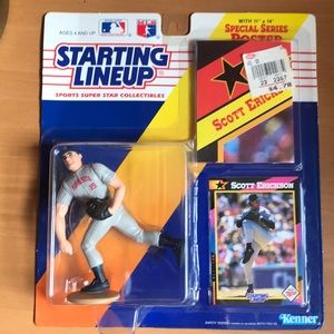 1992 Scott Erickson Twins MLB Starting Lineup